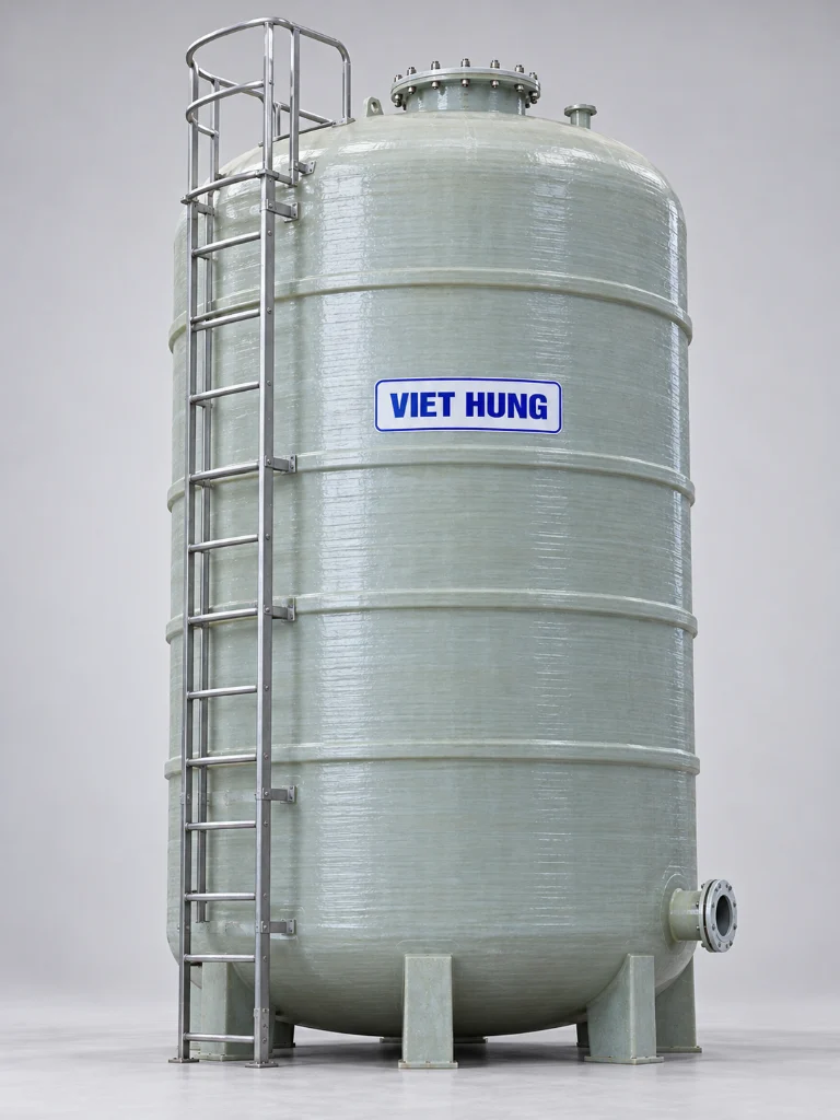 Bồn composite FRP 20 m³ Việt Hưng