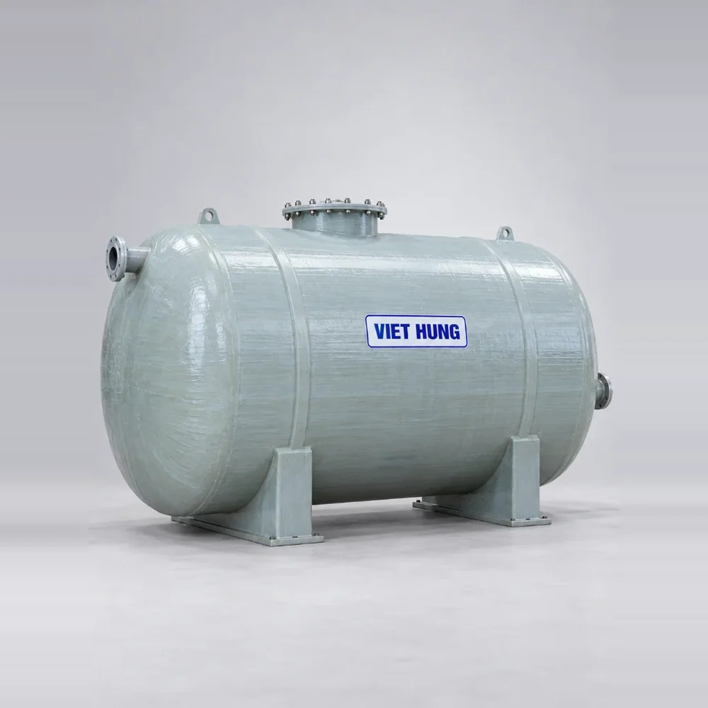Bồn composite FRP nằm 10 m³