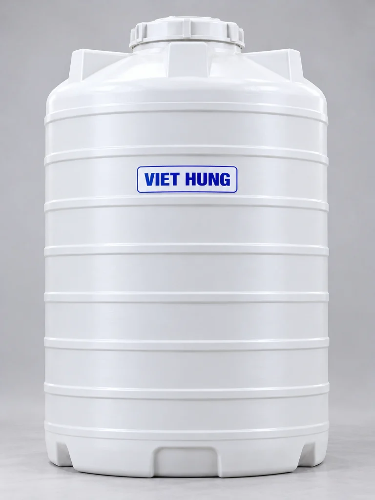 Bồn nhựa PE đứng 5.000 lít Việt Hưng